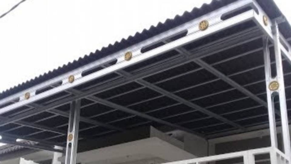 Jasa Pasang Kanopi Baja Ringan / Galvalum Bogor