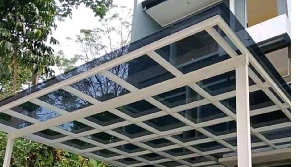 Jasa Pasang Kanopi Kaca Tempered Bogor
