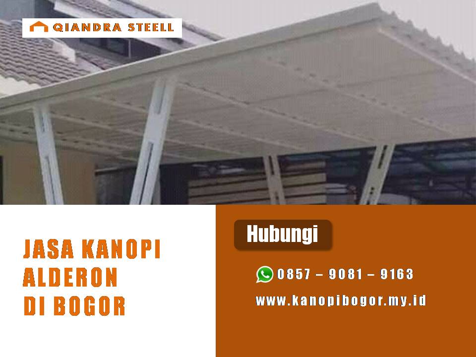 Jasa pasang kanopi alderon di Bogor