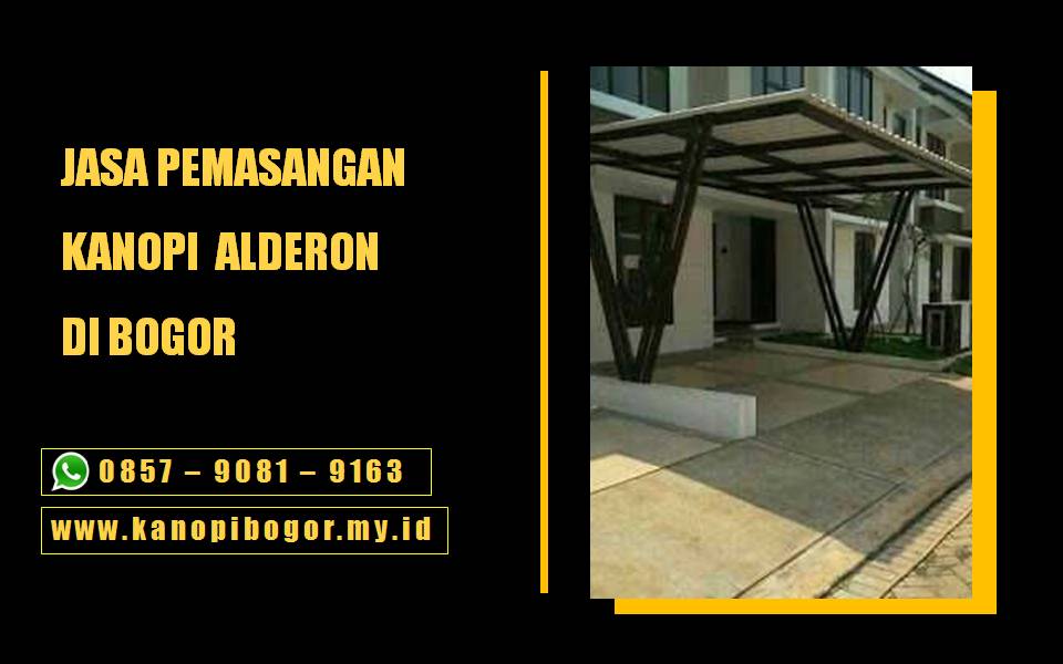 Solusi Pasang Kanopi Alderon di Bogor